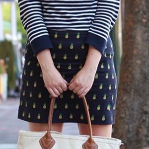 J Crew Pineapple Basketweave Skirt